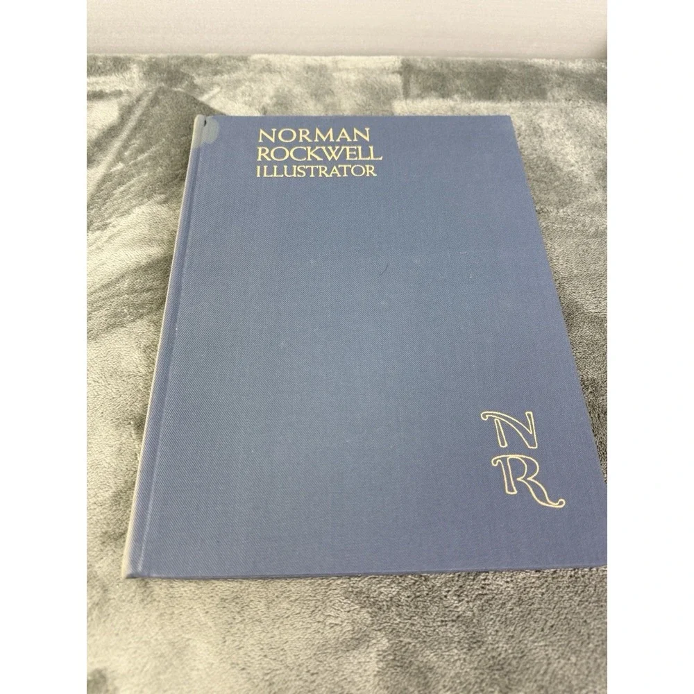 1970 Norman Rockwell Illustrator‎ Coffee Table Book with Sleeve